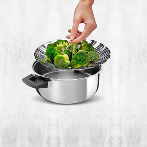 Kuhn Rikon, 2-In-1 Stainless Steel Steamer Insert