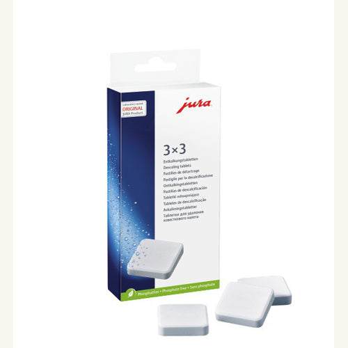 Jura, 2 Phase Descaling Tablets for Jura Machines 9 Pack