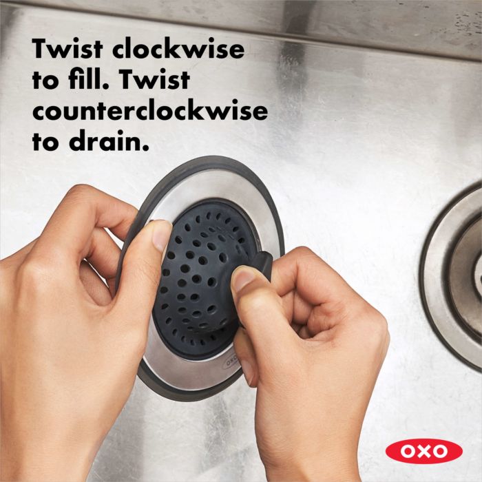 OXO, 2 in 1 Sink Strainer & Stopper