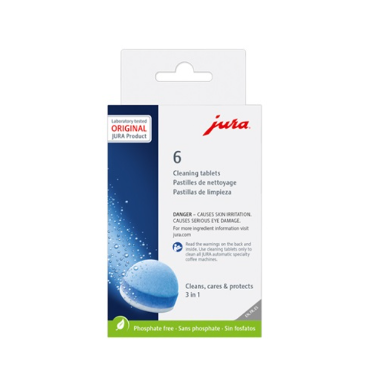 Jura, 3-Phase Cleaning Tablets Set of 6