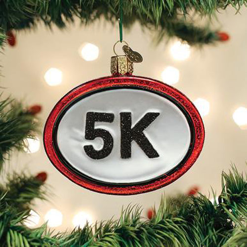 Old World Christmas, 5K Run Ornament