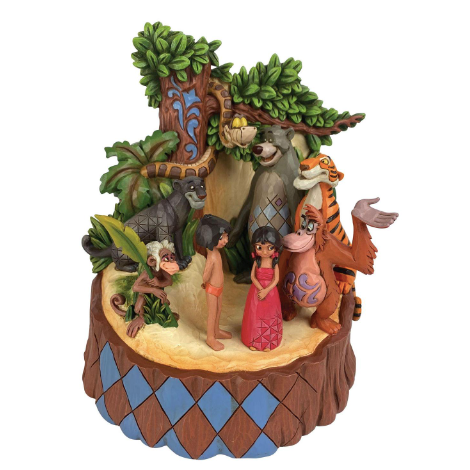 Jim Shore, A Jungle Jubilee Jungle Book Carved by Heart