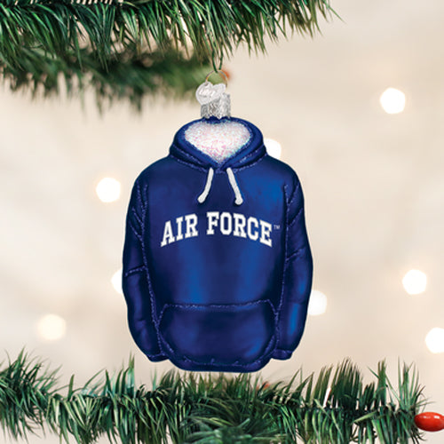 Old World Christmas, Air Force Hoodie Ornament