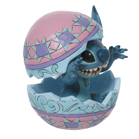 Jim Shore, An Alien Hatched! Stitch in an Easter Egg