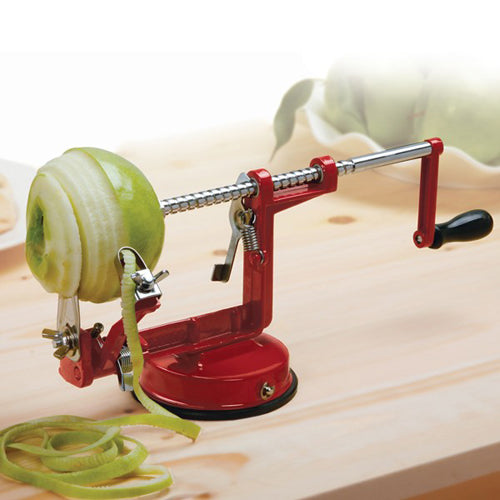 Norpro, Apple Master with Vacuum Base Red