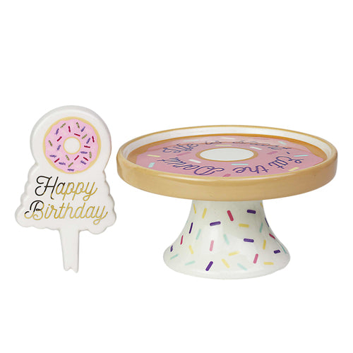 William Glen, Birthday Cake Plate & Sign Set