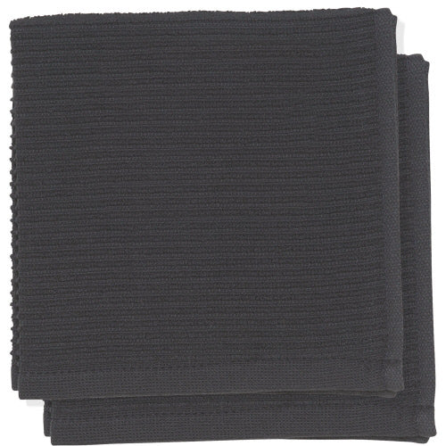 Now Designs, Black Ripple Dishcloth Set of 2