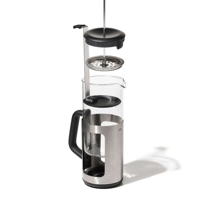 OXO, Brew French Press with Grounds Lifter 8 Cup