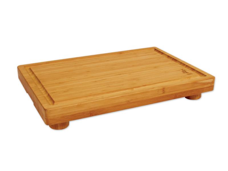 Island Bamboo, Butcher Block Carving Board 18 x 12 x 1.5"