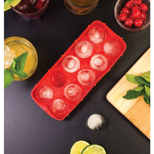 Harold Imports Company, Cannonball Silicone Ice Ball Tray 9.5 x 3.75