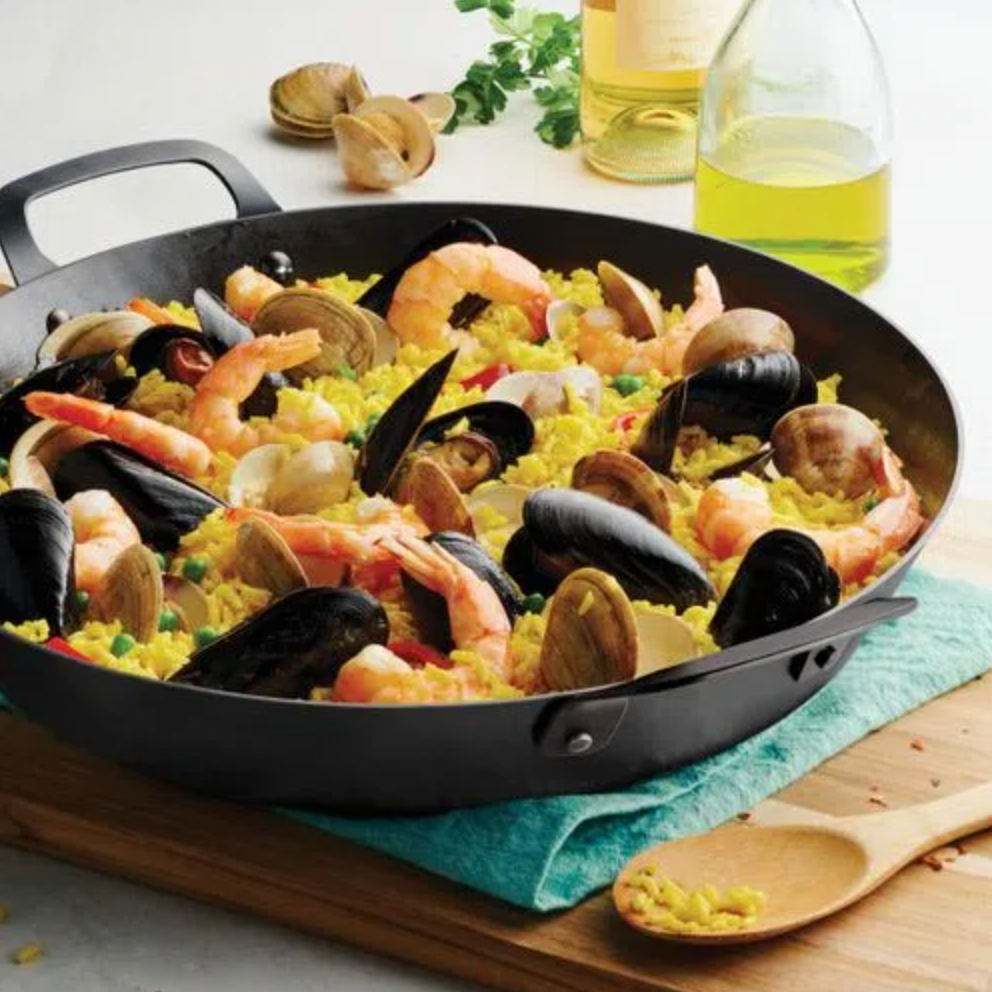 Tramontina, Carbon Steel Paella Pan 15"