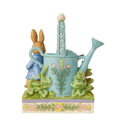 Jim Shore, Caught in Mr. McGregor’s Garden Beatrix Potter's Peter Rabbit with Watering Can