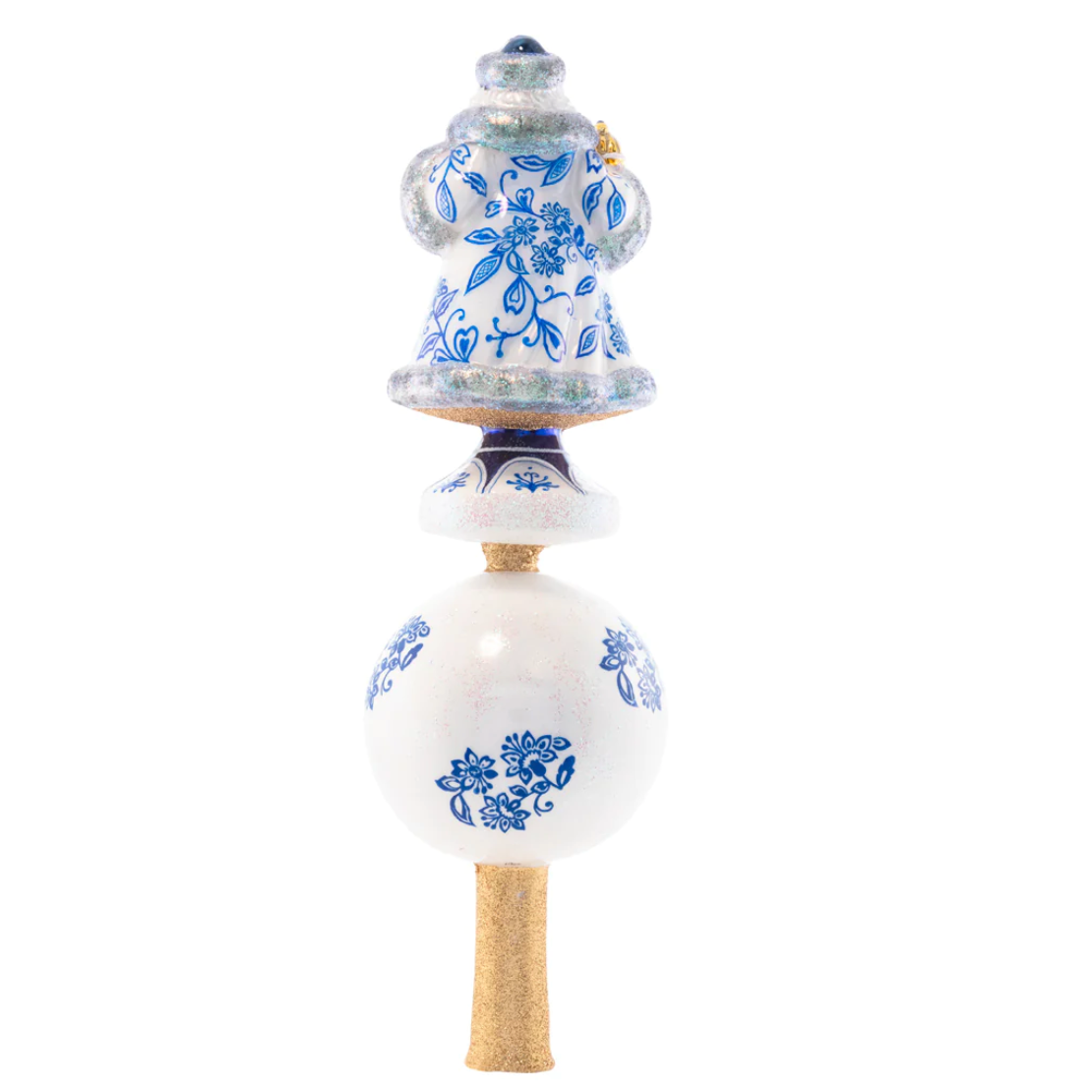 Radko, Chinoiserie Elegance Santa Finial Tree Topper