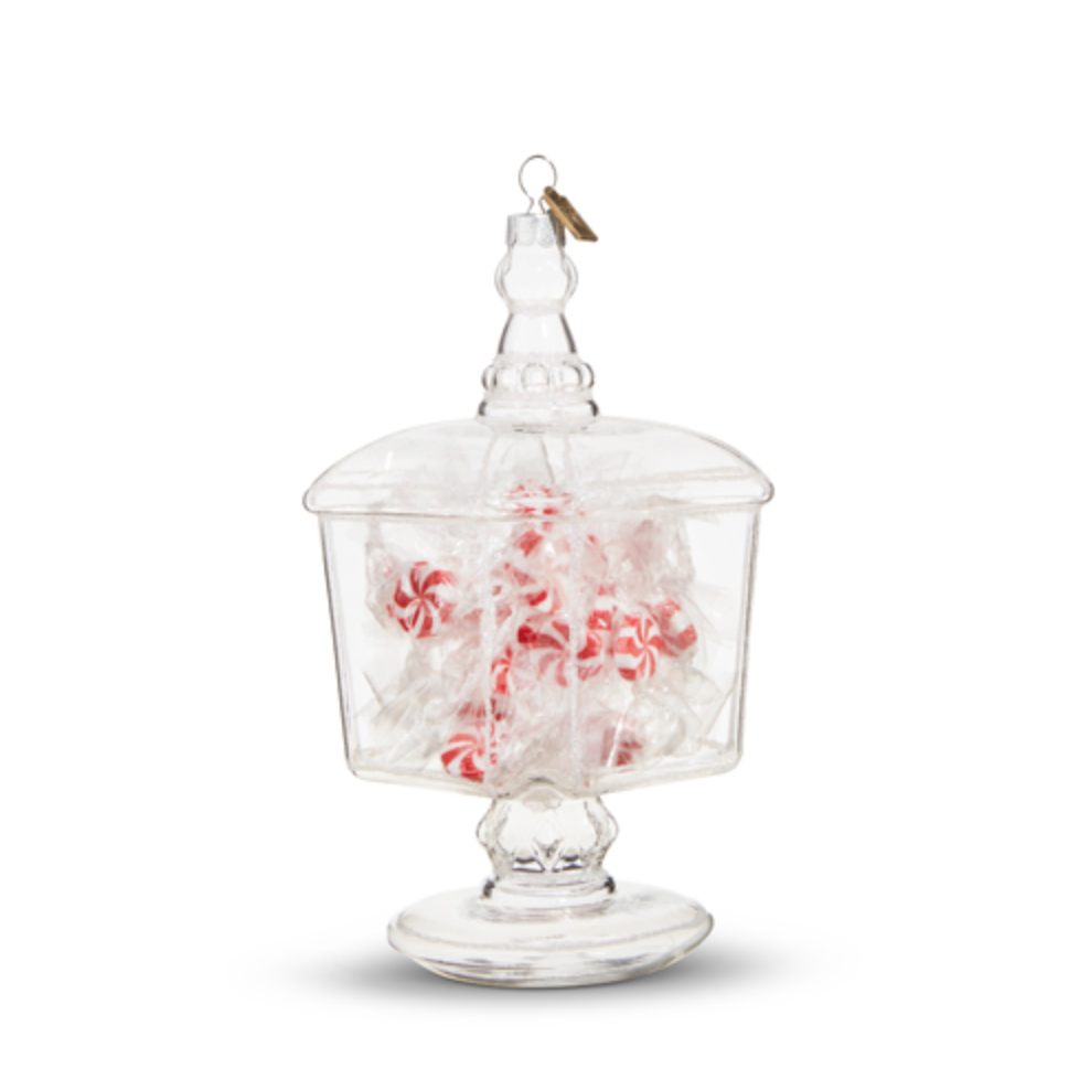 Eric Cortina, Christmas Candy Jar Ornament 6.5"