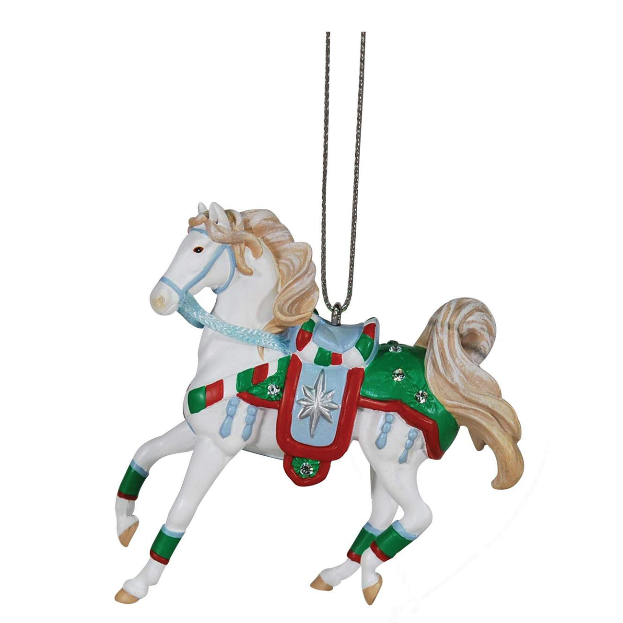 Trail of Painted Ponies, Christmas Crystals Ornament