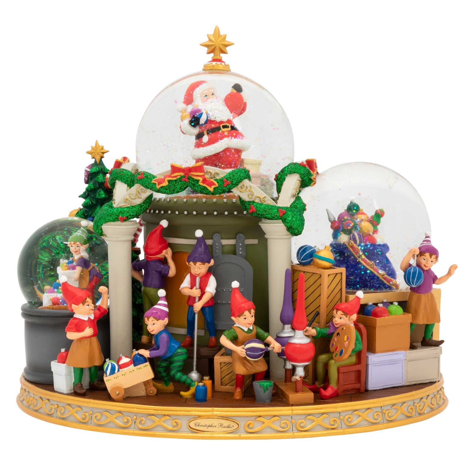 Radko, Christmas Is Coming Water Globe