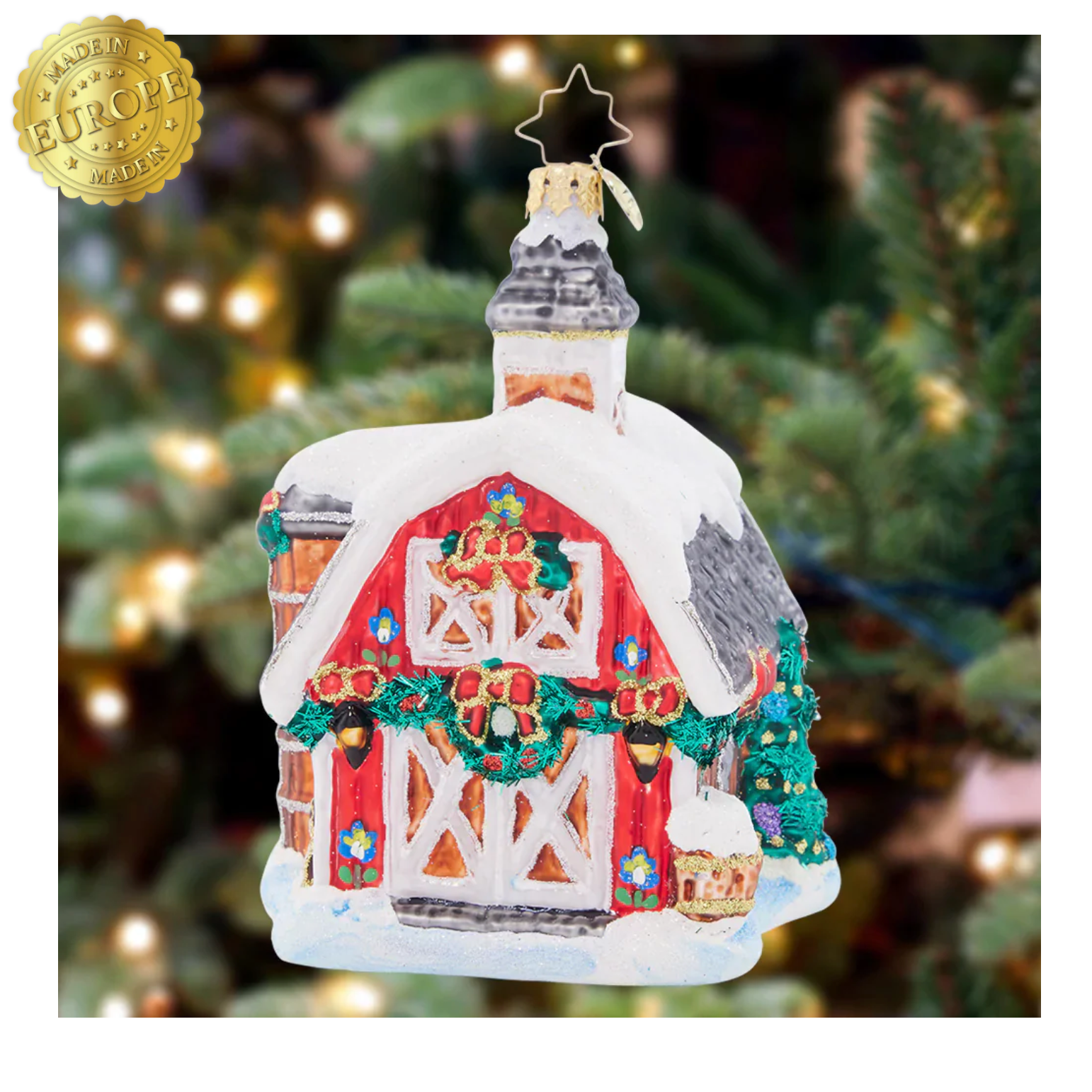 Radko, Christmas On The Farm Ornament