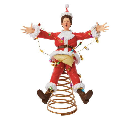 Enesco, Christmas Vacation Clark Griswold Christmas Tree Topper