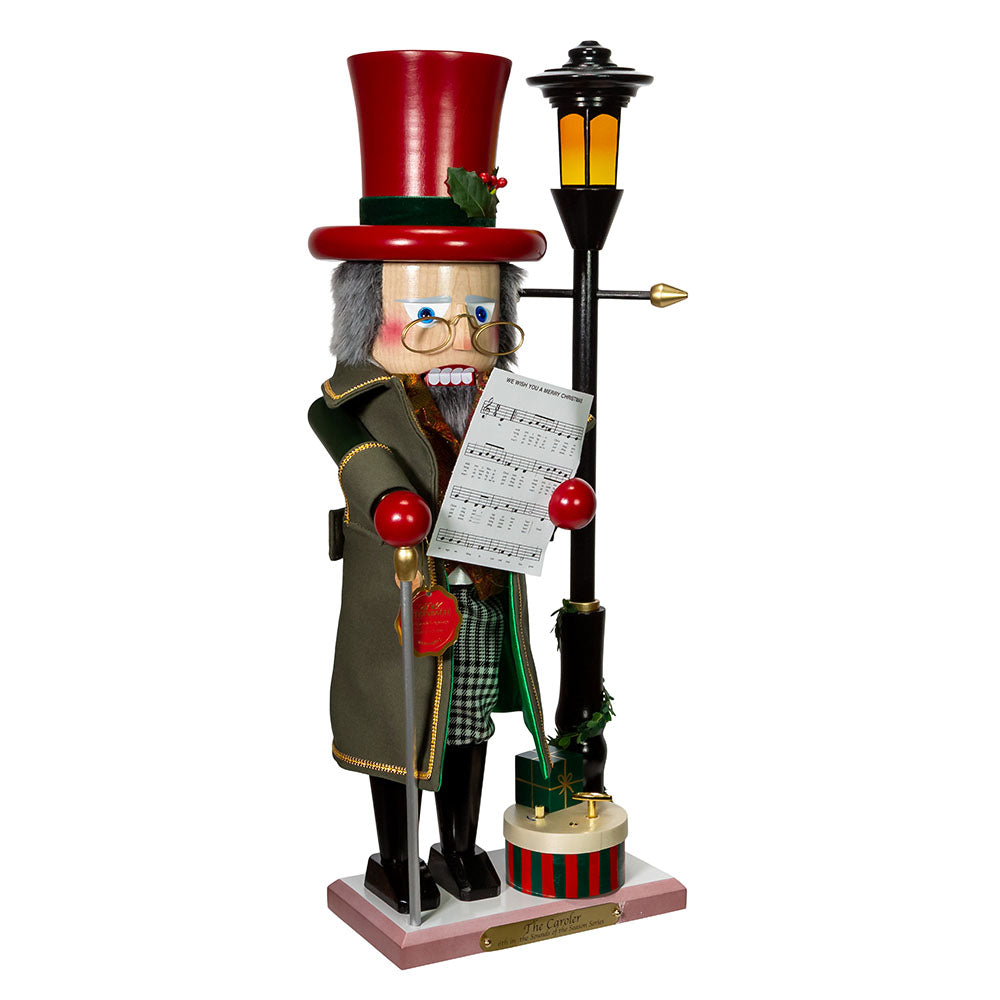 Steinbach, Deck the Halls Musical Caroler Nutcracker 21.25"