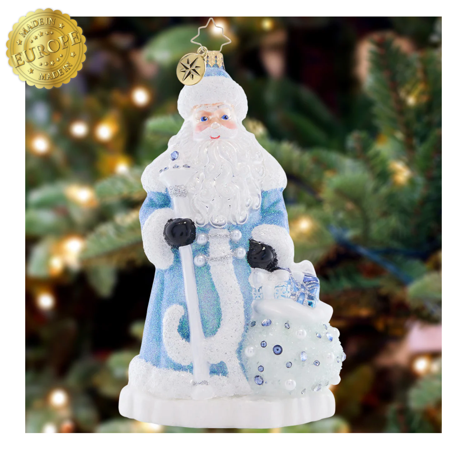 Radko, Frosty Father Christmas Ornament