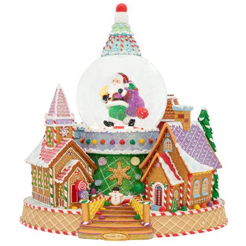 Radko, Ginger Village Delight Water Globe