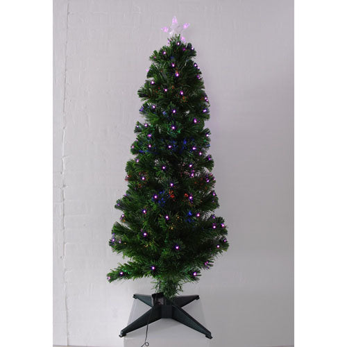 Designer's Excellence, Green Fiber Optic Tree 4'