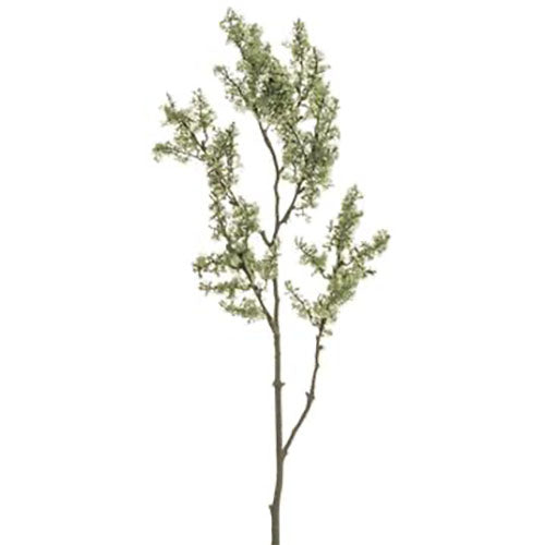 Allstate Floral, Green & Grey Faux Moss Branch 31.5"