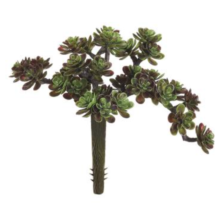 Allstate Floral, Green/Burgundy Sedum Pick 5 x 10"