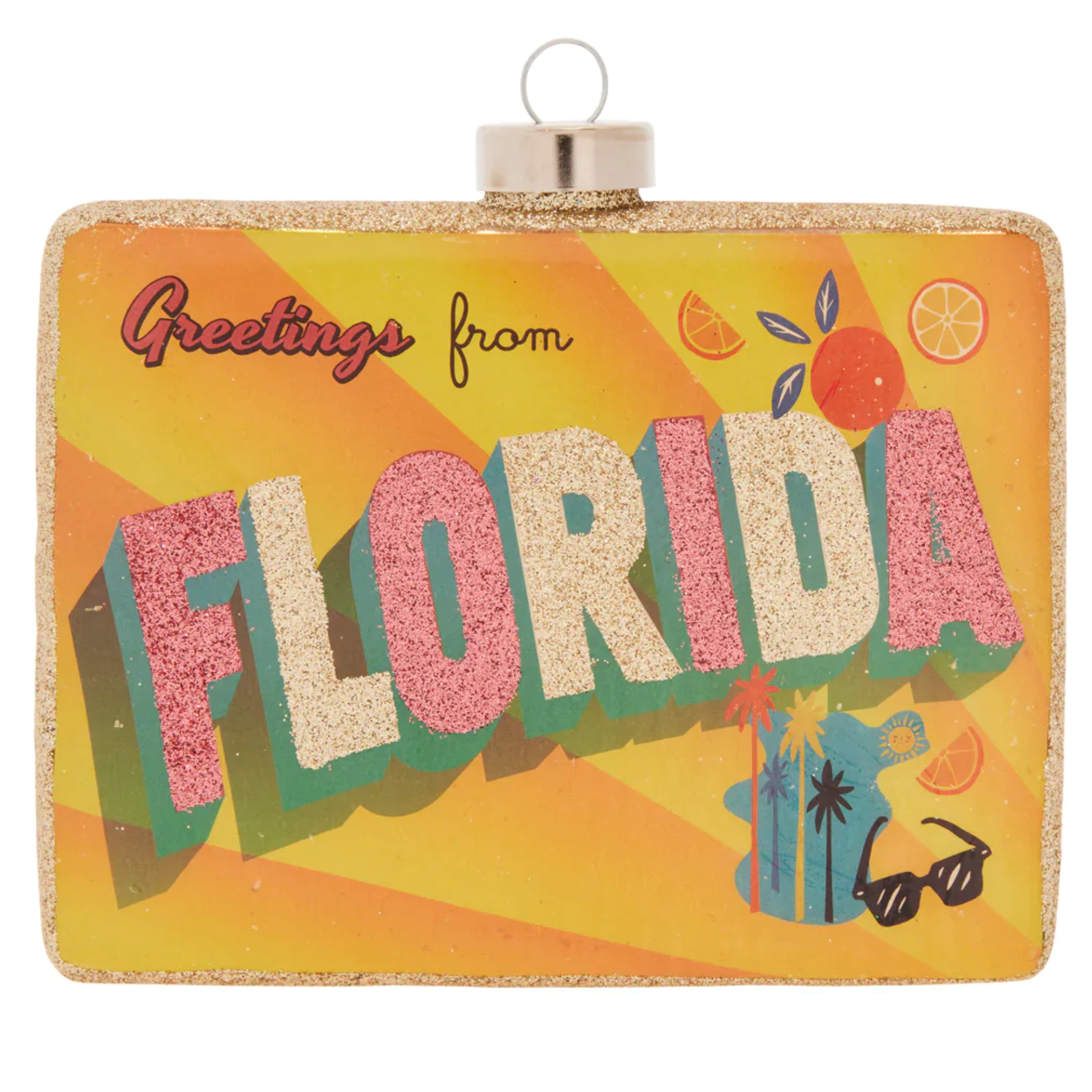 Kat & Annie, Greetings From Florida Ornament