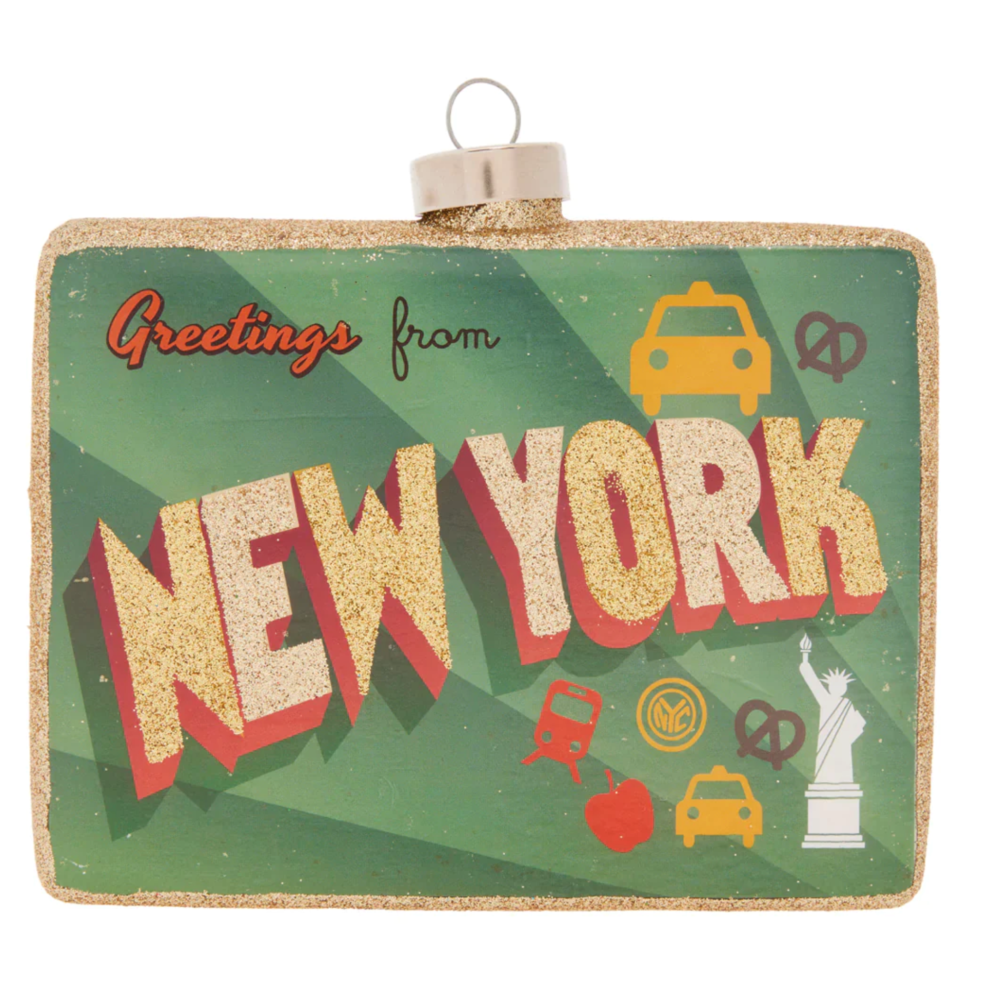 Kat & Annie, Greetings From New York Ornament