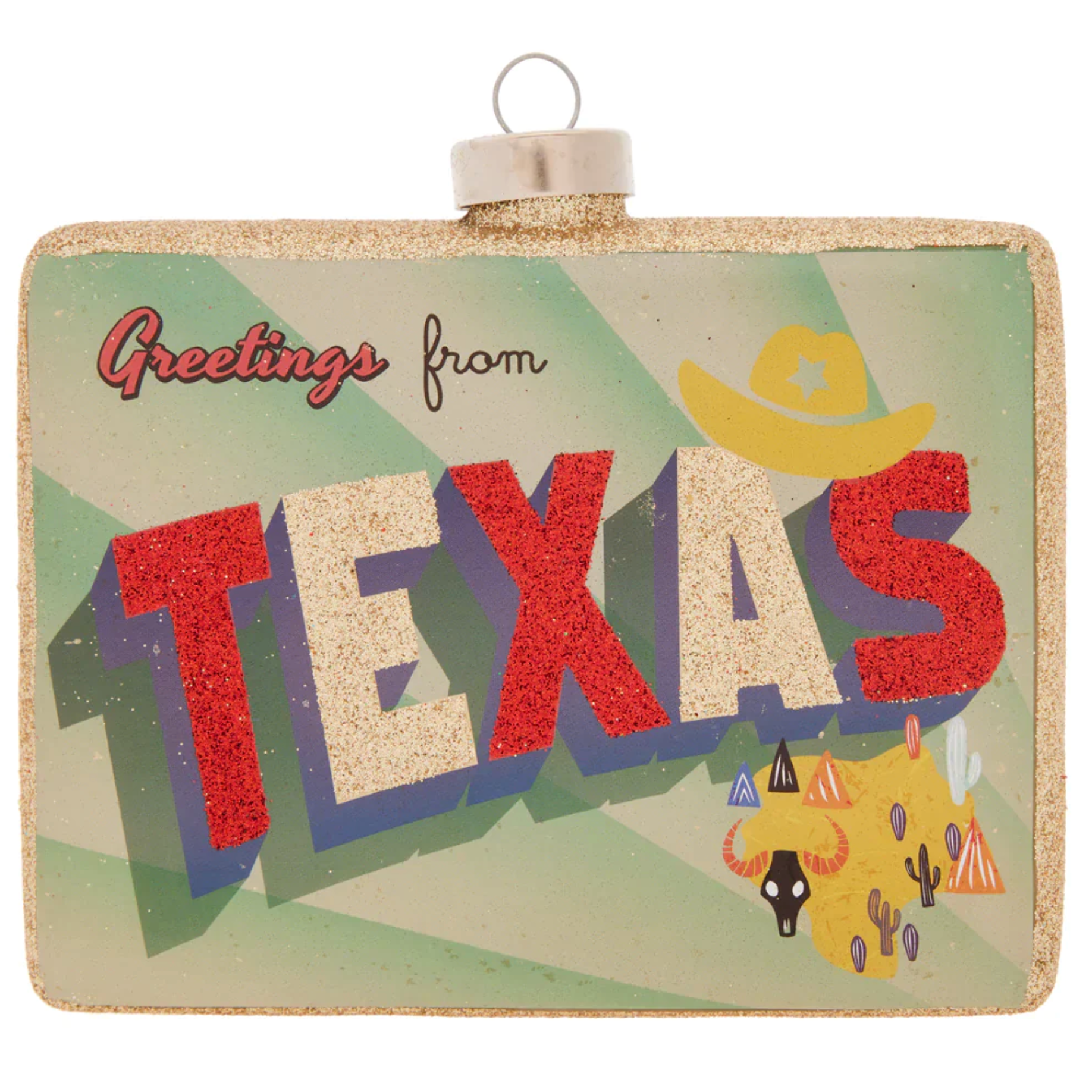 Kat & Annie, Greetings From Texas Ornament