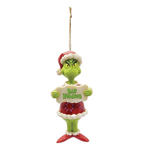 Jim Shore, Grinch Bah Humbug Ornament