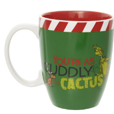 Enesco, Grinch Cuddly as a Cactus Mug