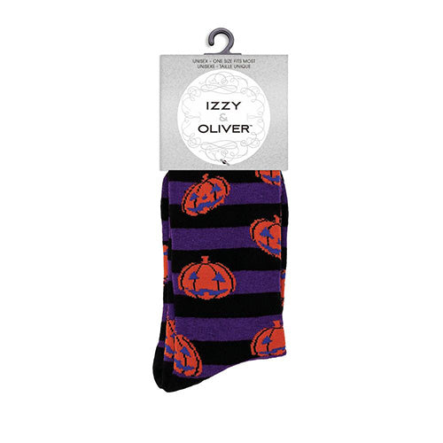 Izzy & Oliver, Halloween Pumpkin Socks Pair