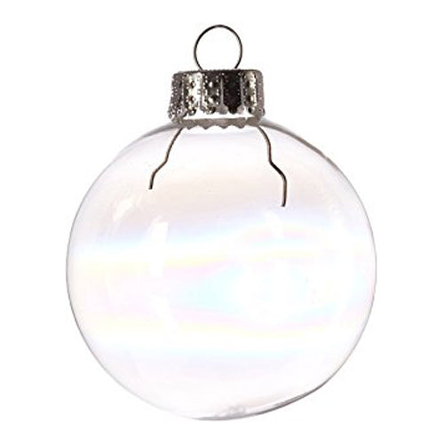 Kurt S Adler, Iridescent Glass Ball Ornament 70mm