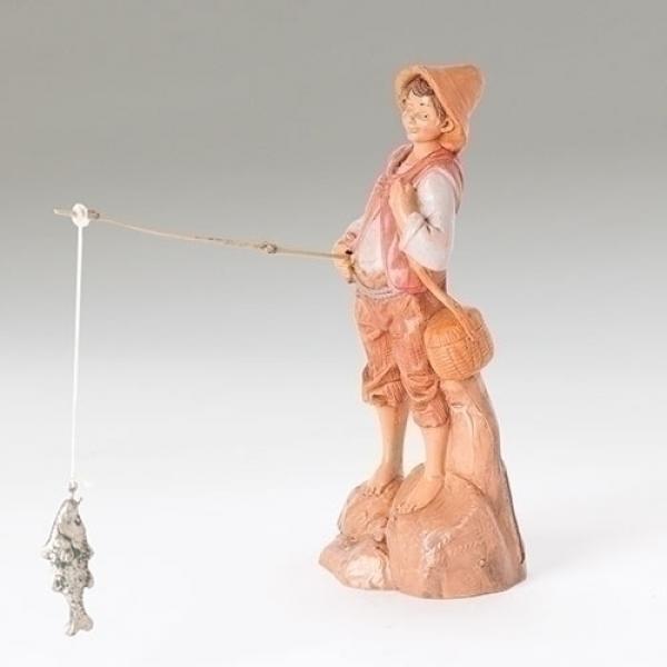 Fontanini, Jacob Fisherman Set of 2 5" Series