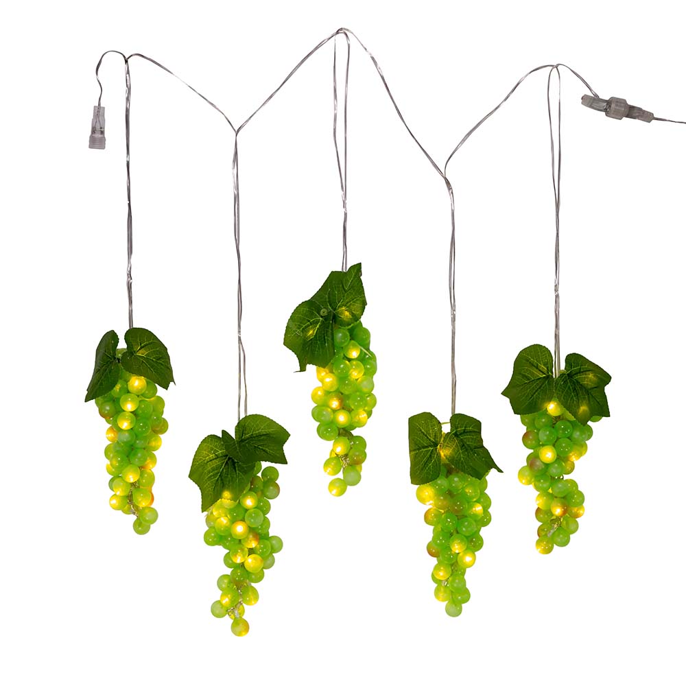 Kurt S Adler, LED Green Grape 100 Light Set