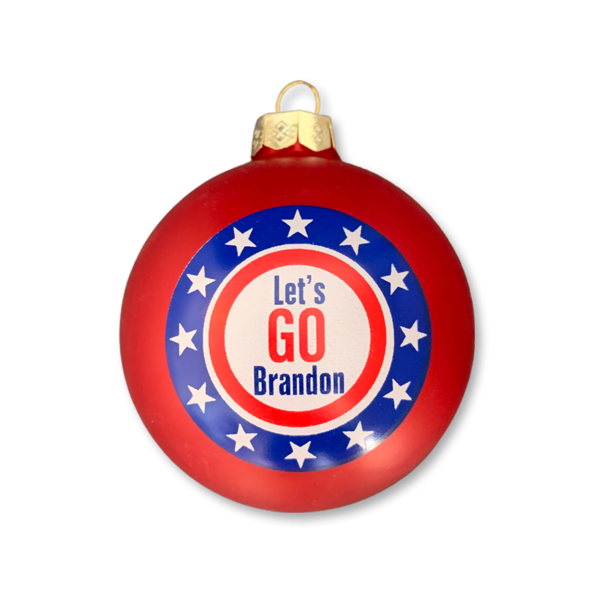 William Glen, Let's Go Brandon! Glass Ornament 80mm