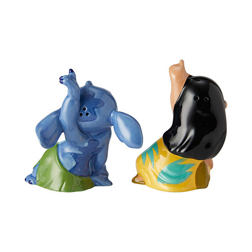 Disney Ceramics, Lilo and Stitch Salt & Pepper Set of 2