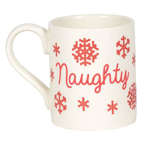 William Glen, Naughty & Nice Mug Set of 2