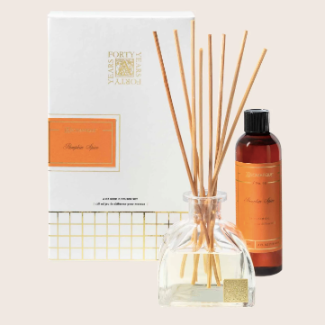 Aromatique, Pumpkin Spice Reed Diffuser Set 4 Fl Oz