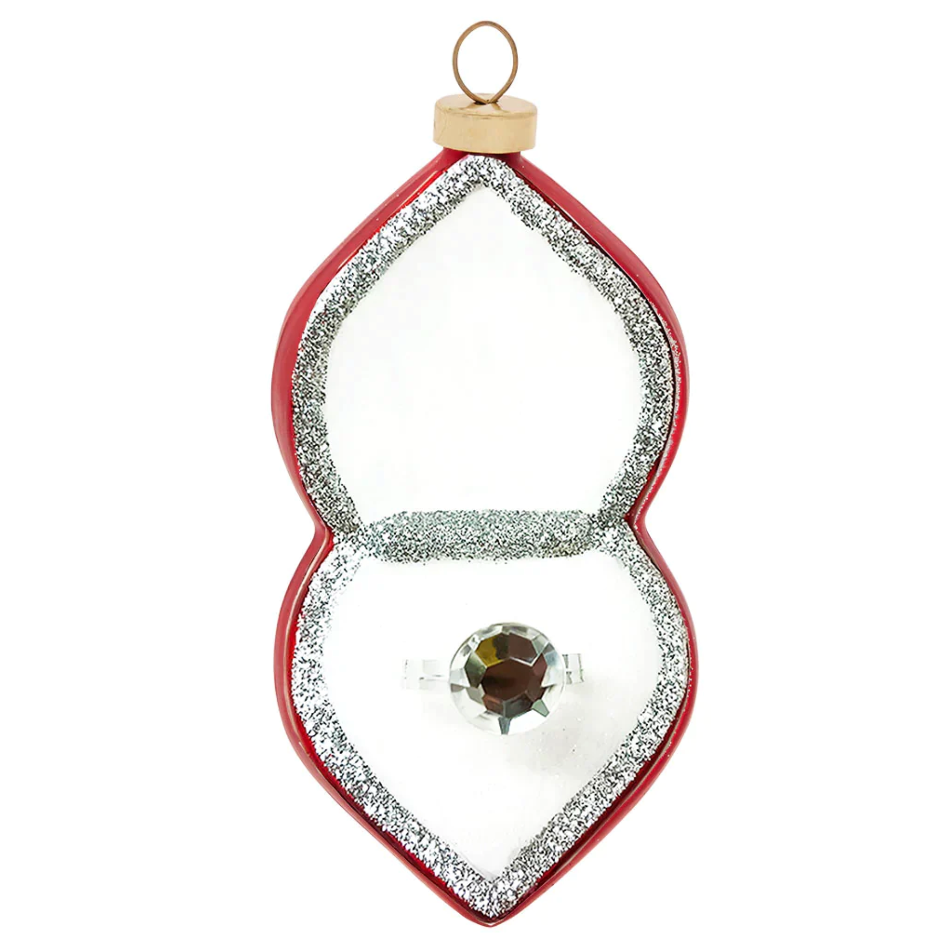 Kat & Annie, Shining Gemstone Ring Ornament