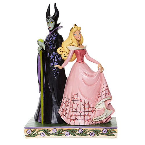 Jim Shore, Sleeping Beauty Sorcery & Serenity Aurora & Maleficent