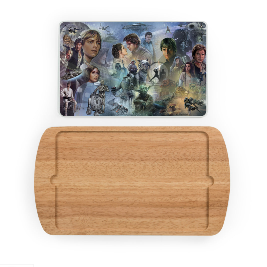 PicnicTime, Star Wars Billboard Glass Top Serving Tray