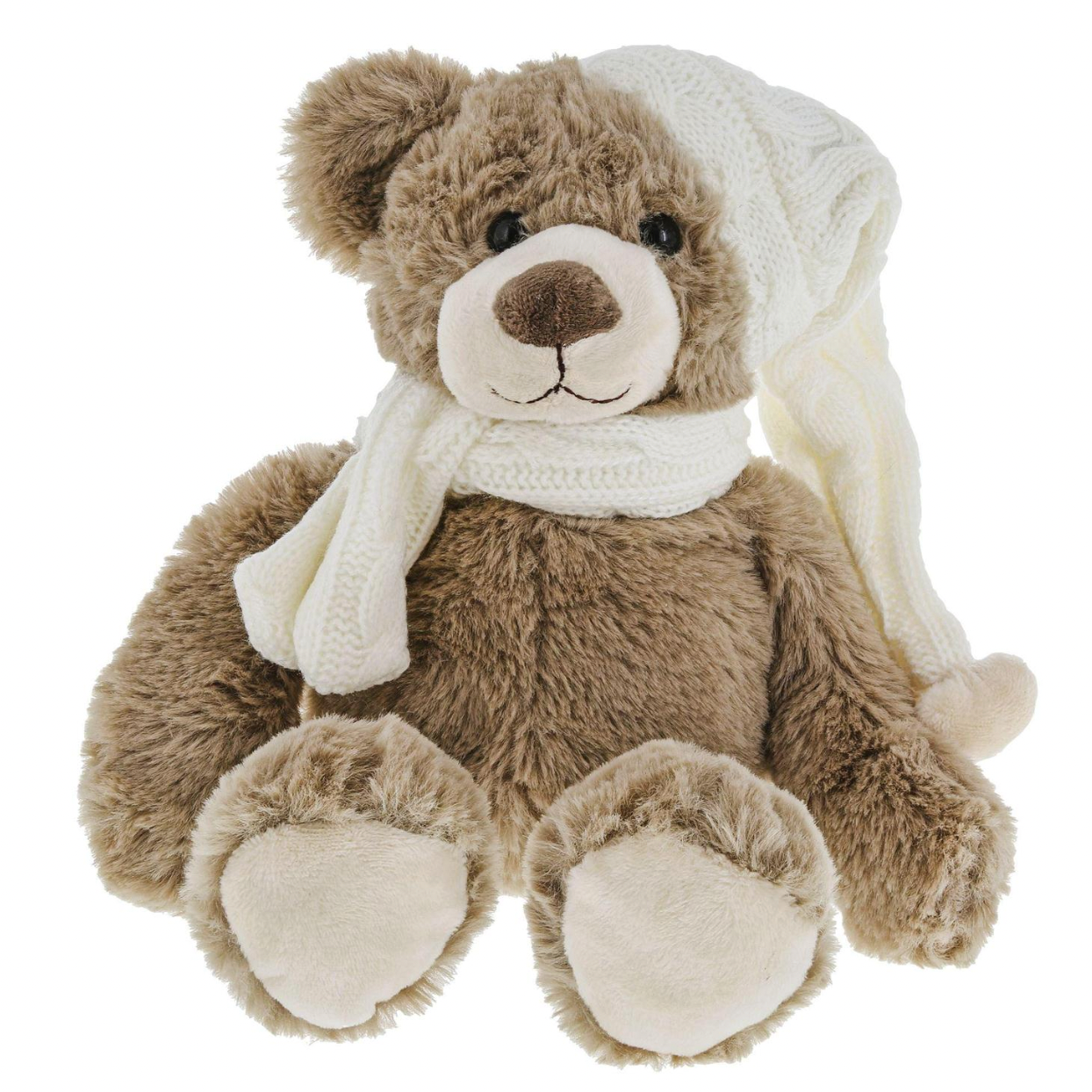 Kalidou, Teddy Bear with Scarf & Sleep Large