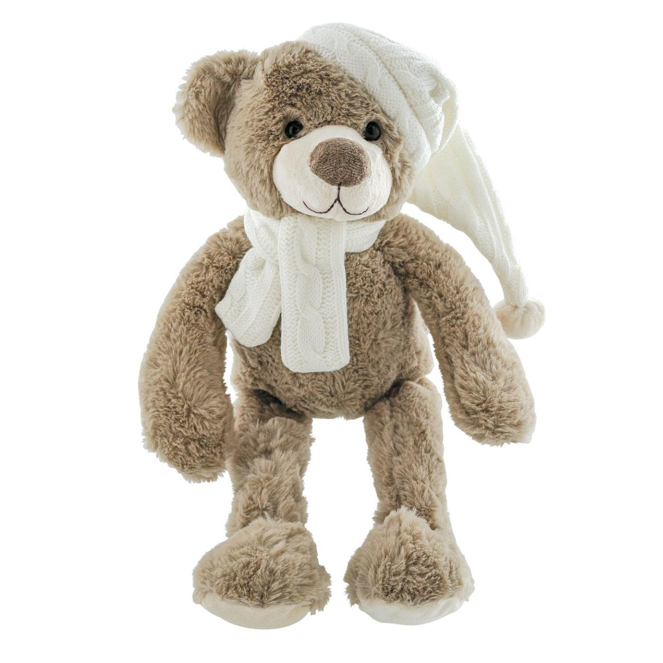 Kalidou, Teddy Bear with Scarf & Sleeping Cap