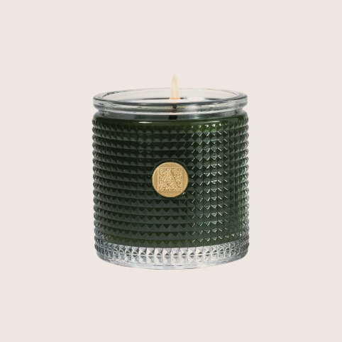 Aromatique, The Smell of Tree Textured Glass Candle 6oz