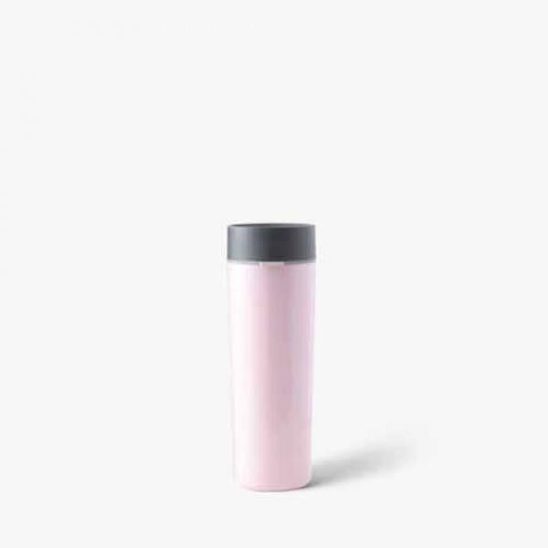 d.stil, Twist & Lock Thermal Tumbler Onyx, Charcoal & Petal Pink 16oz