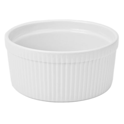 BIA Cordon Bleu, White Souffle Dish 1.5 Quart